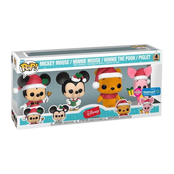 Funko Pop! Disney Holiday (Flocked) - BNIB - Picture 1 of 2